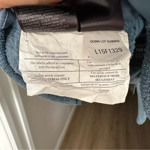 Marmot "Thea" Down and Sweater/Knit Fleece Insulated Jacket, Size S, Blue - Picture 7 of 7